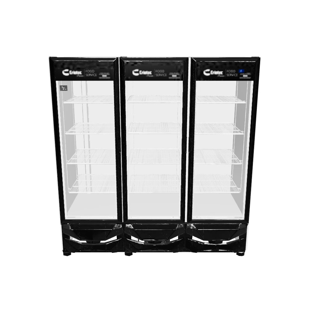 CFX-64 | Enfriador Vertical 3 Puertas 64 ft³
