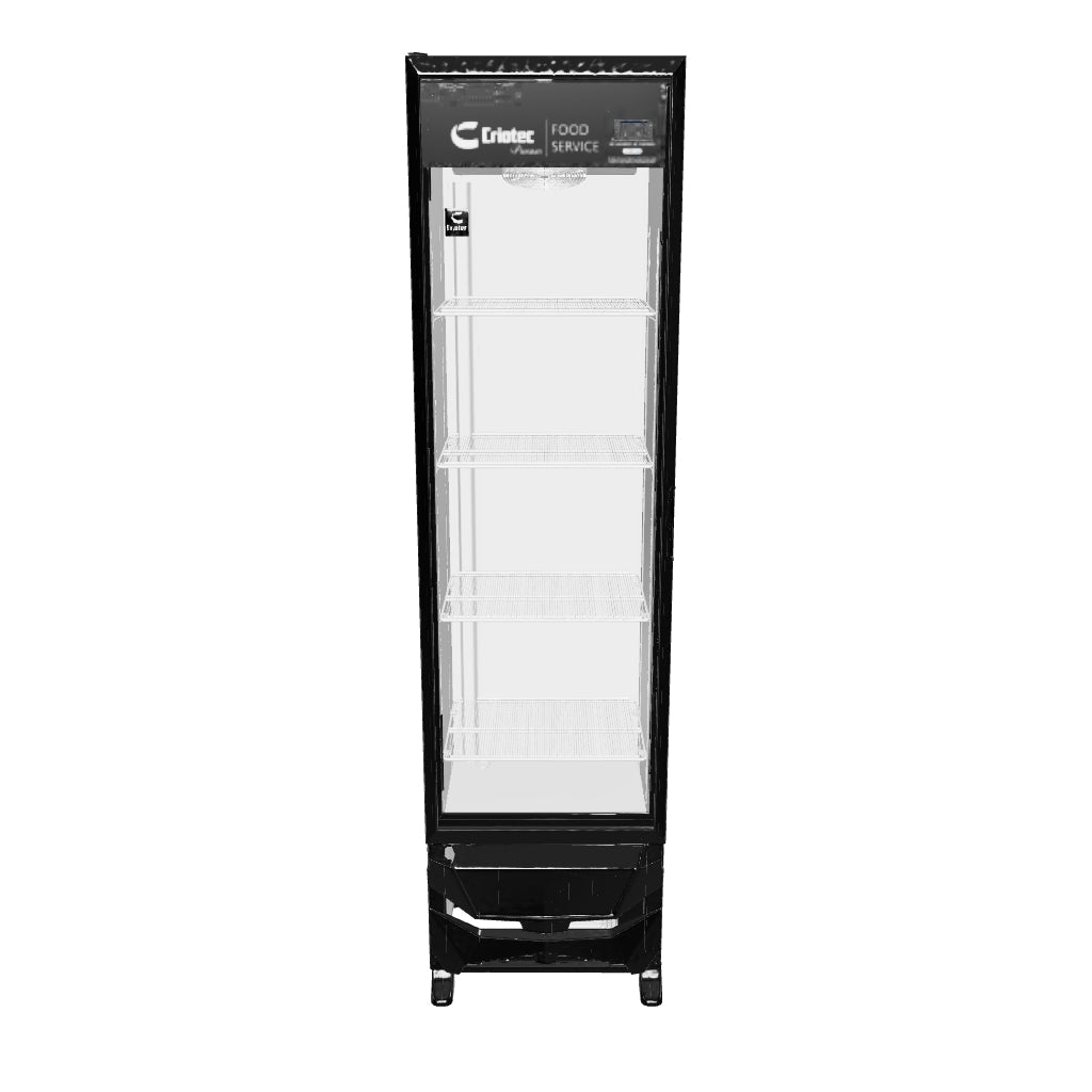 CFX-11SL | Enfriador Vertical 1 Puerta Delgado (Slim) 11 ft³