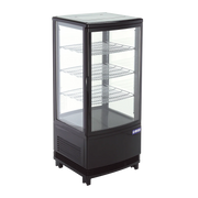 RT-78L 2R | Refrigerador de exhibición panorámica Migsa 86 L con 2 puertas curvas pasantes e iluminación LED