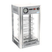 RTR-108L | Exhibidor y calentador de pizza Migsa 108 L con 4 niveles giratorios e iluminación LED