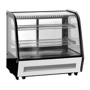 RTW-120L4 | Vitrina refrigerada de cristal curvo Migsa 120 L con sistema antiempañante frontal y control digital de temperatura