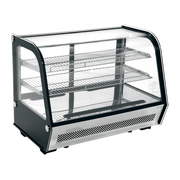 RTW-160L4 | Vitrina refrigerada de cristal curvo Migsa 160 L con sistema antiempañante frontal y control digital de temperatura