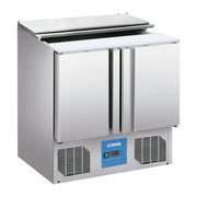 S900 | Barra fría para ensaladas Migsa 230 L con 2 puertas e insertos incluidos