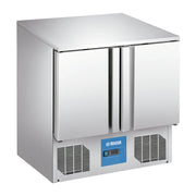 S902 | Barra fría para ensaladas Migsa 320 L con 2 puertas e insertos incluidos