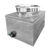 TTB-4 | Despachador eléctrico de queso y chocolate Migsa 4.5 L sin bomba con termostato ajustable