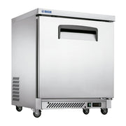 UC-27F-1 | Mesa fría congelada Migsa 180 L con puerta sólida y control digital de temperatura