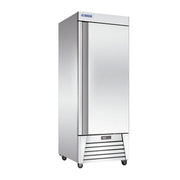 UR-27C-1 | Refrigerador vertical de acero inoxidable Migsa 650 L con 1 puerta sólida y control digital de temperatura