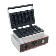 UWBF-6 | Cocedor eléctrico de corn dog Migsa para 6 piezas con plato de teflón y termostato