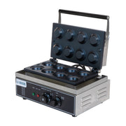 WHT-8 | Formadora de tartaletas Migsa  1500 W para 8 piezas con platos de teflón y termostato