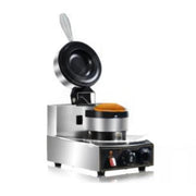 WTB-1 | Wafflera tipo platillo Migsa  1200 W para UFO burger o helado con plato de teflón y termostato ajustable