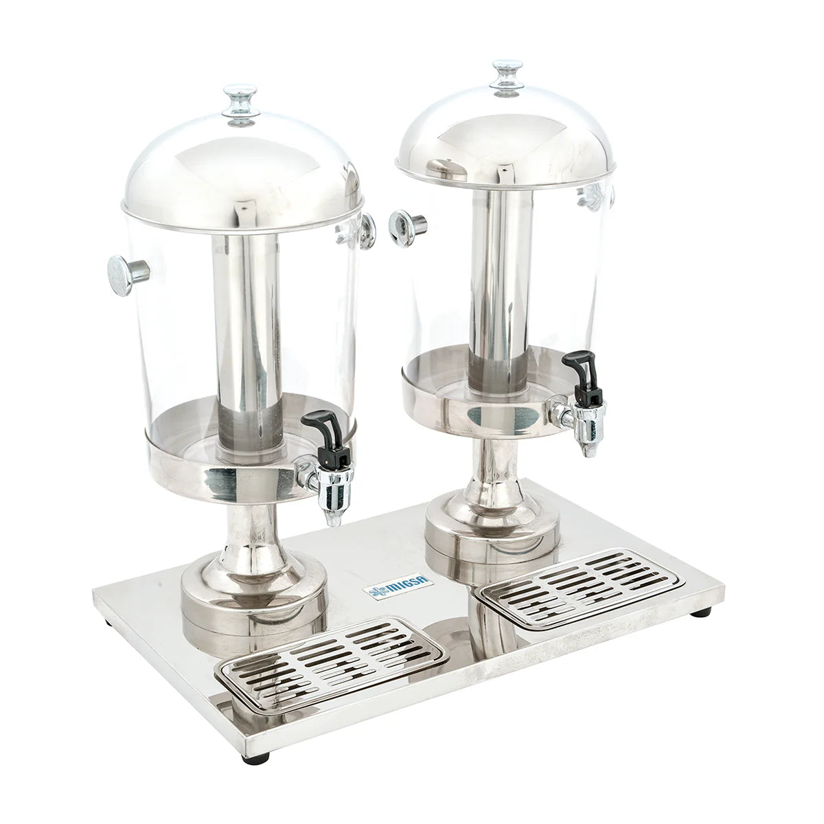 ZCF302B | Despachador de jugos Migsa 16 L con 2 tanques y tubo central para hielo