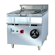 ZH-RS | Sartén a gas Migsa 80 L con tapa y quemador de 81888 BTU
