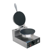 ZU1 | Cocinador eléctrico sencillo de conos y canastitas Migsa 1200 W con plato de teflón y termostato
